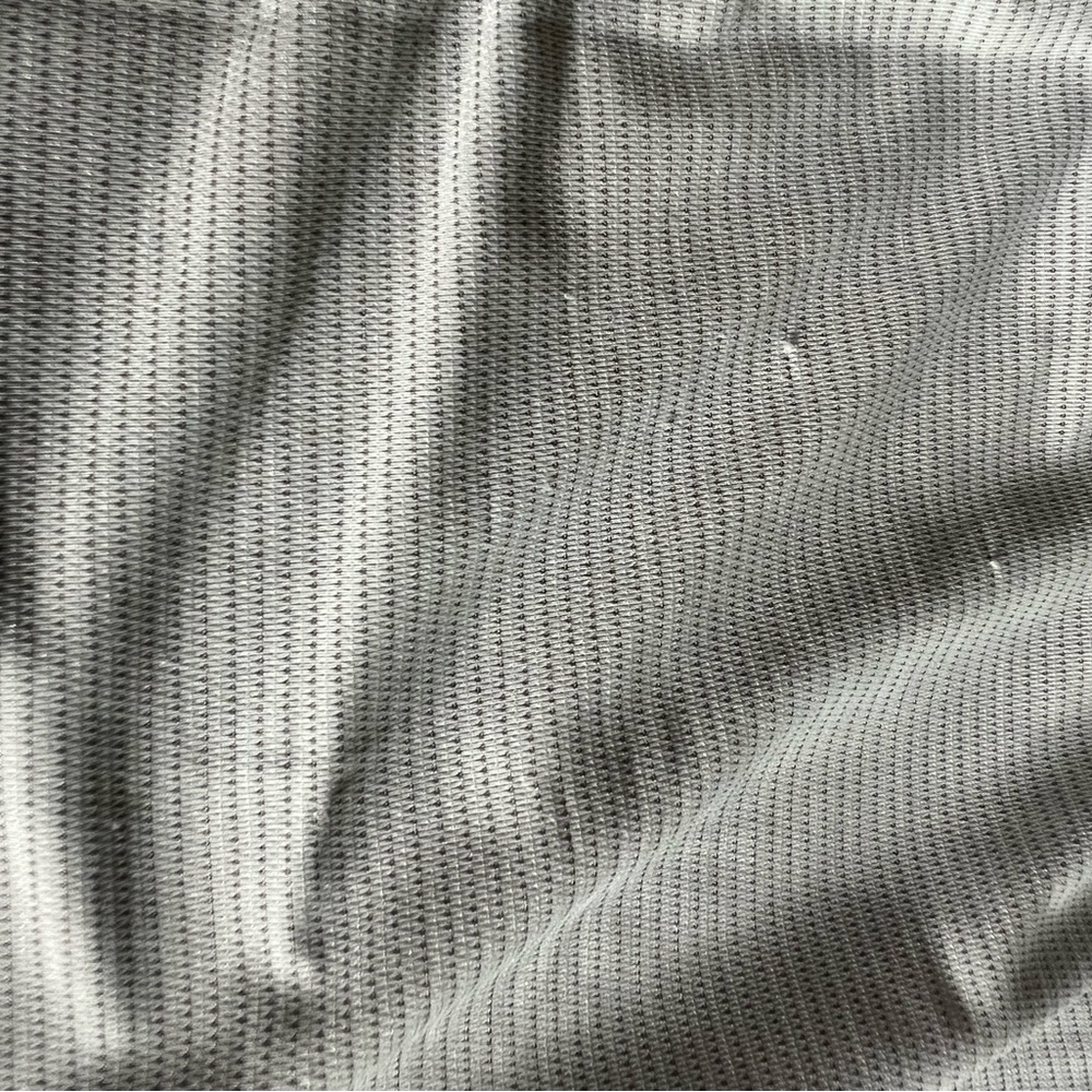 Lululemon bundle black & white stripe shirt (8) gray tank (6). - Picture 11 of 13